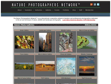 Tablet Screenshot of naturephotographers.net